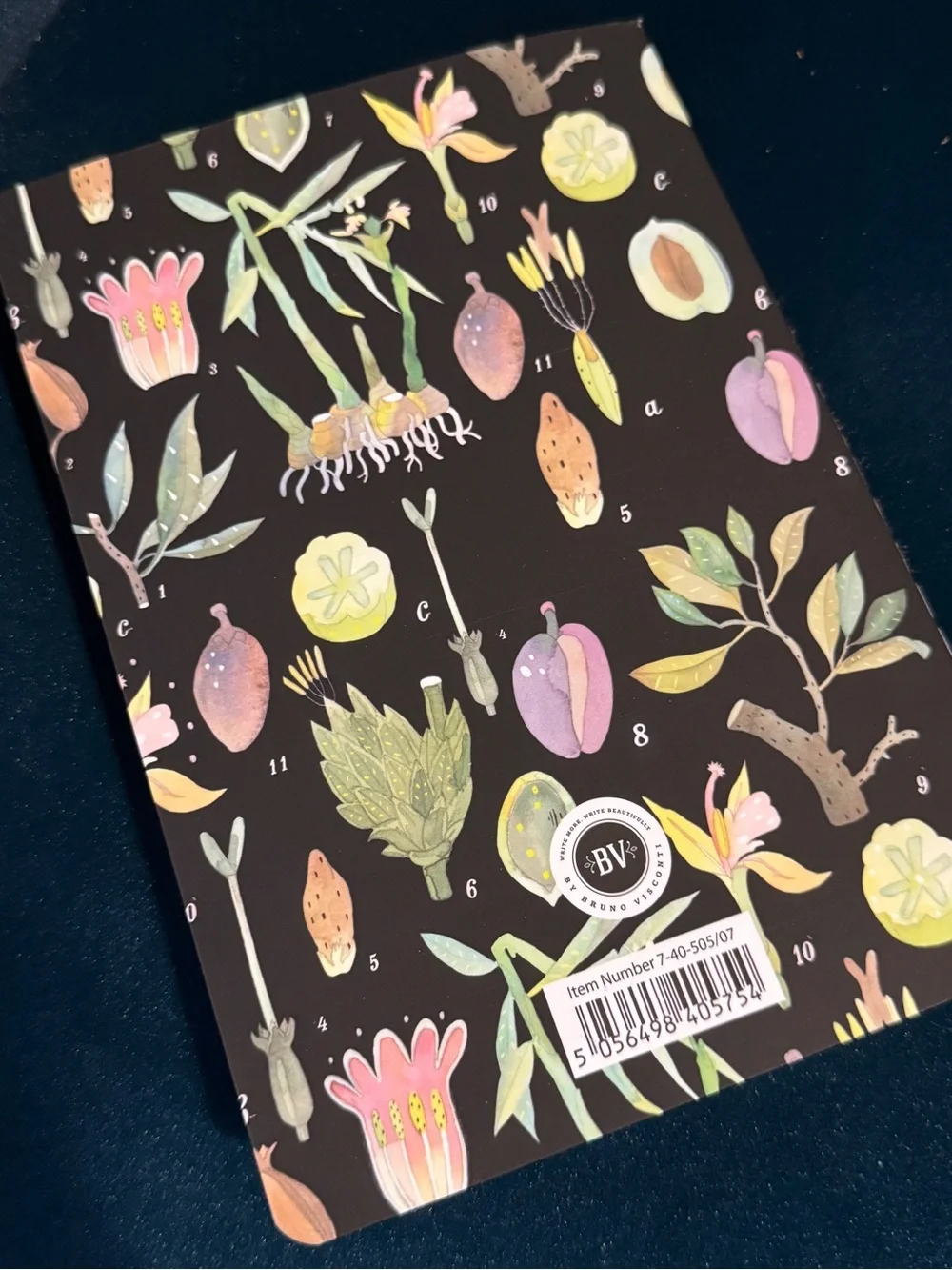 BV By Bruno Visconti Soft Touch Botany Journal A5